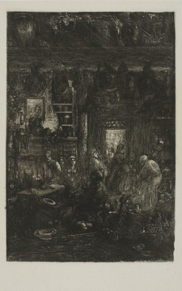 Moldavian Interior, 1859.