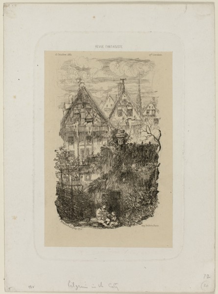 The Neighborhood, from Revue Fantaisiste, 1861.