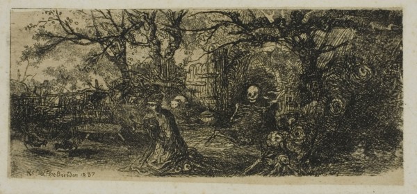 St. Anthony and Death, 1837.