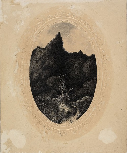 The Traveler in the Mountains, 1870/79.