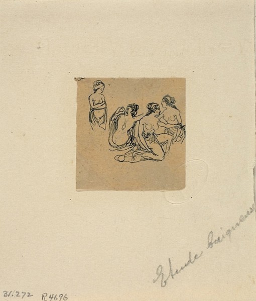 Study of Bathers, n.d.