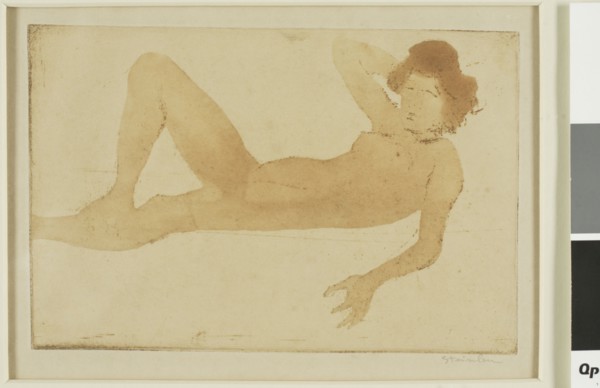 Reclining Nude Woman, 1902.