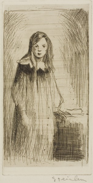 Young Girl Standing, n.d.
