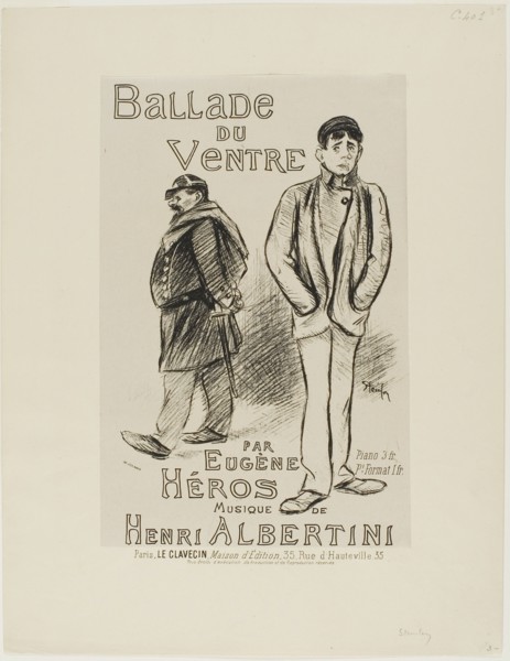 Ballade du Ventre, 1892.