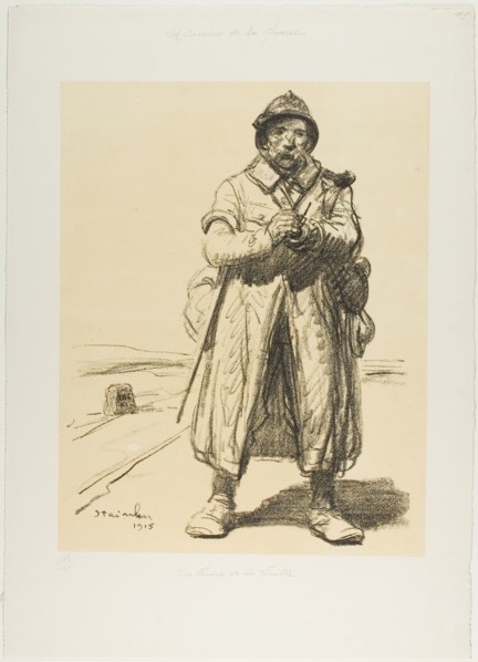 A Veteran of the Old Guard, 1915.