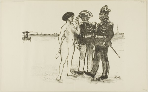 Truth and the Two Soldiers, 1891.
