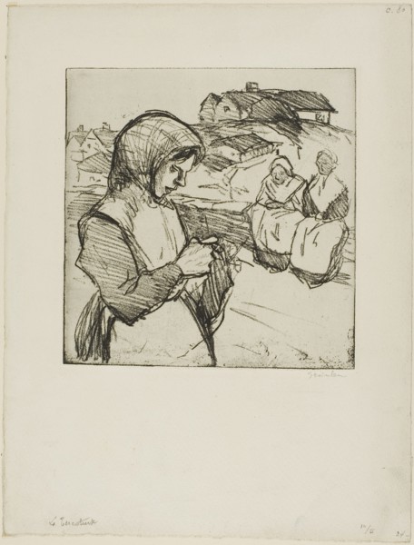The Knitter, 1902.