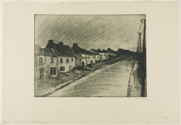 Road Through a Village, 1902.