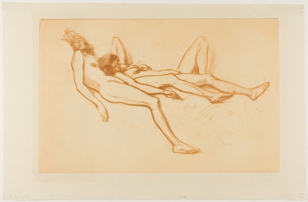 Two Nude Models, 1902.