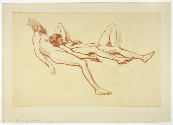 Two Nude Models, 1902.