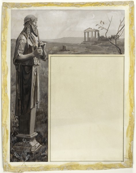 Title (for Lamia), 1885.