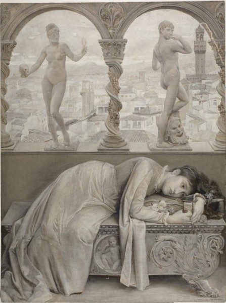 Ode on Melancholy, 1887.