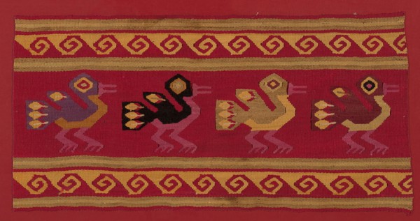 Border, Peru, A.D. 1000/1476. Detail from a larger artwork.