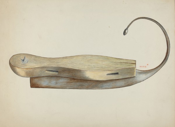 Ice Skate, c. 1937.