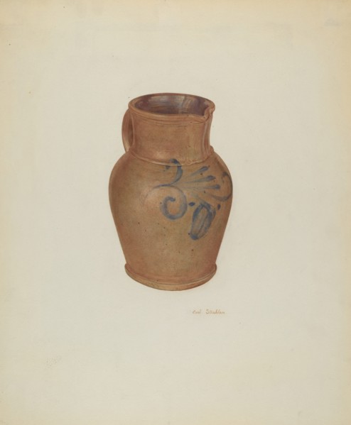 Pitcher, c. 1941.