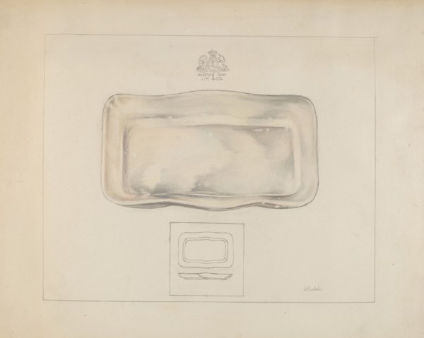 Server Dish, c. 1937.