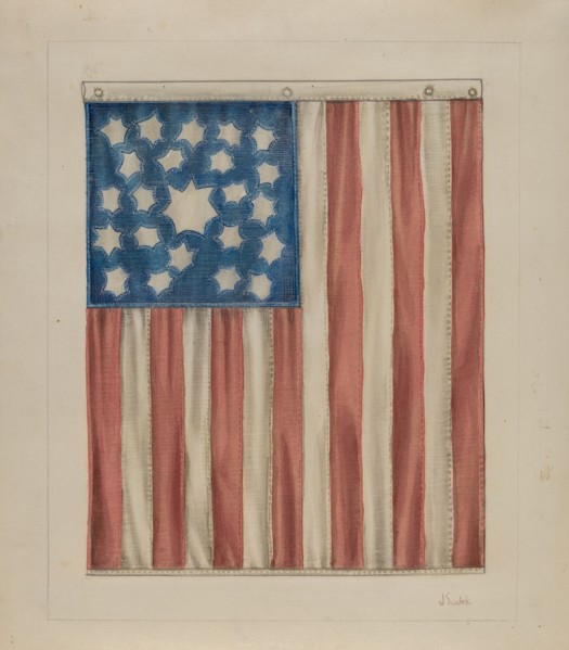 Flag, c. 1936.