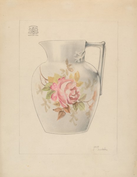 Pitcher, c. 1937.