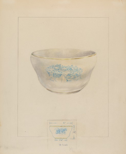 Bowl, 1935/1942.