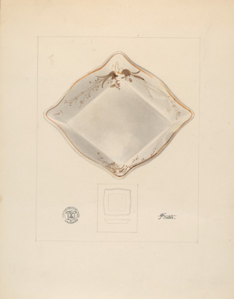 Saucer, c. 1937.