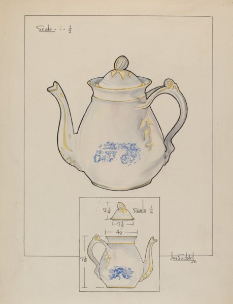 Teapot, c. 1938.