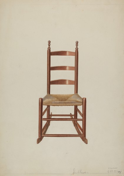 Ladder Rock Chair, 1937.