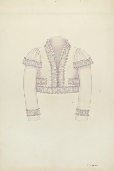 Man's Bolero, c. 1936.