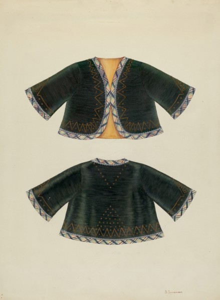Lady's Bolero, c. 1940.