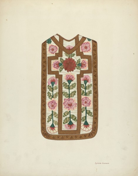 Ecclesiastical Vestment, c. 1939.