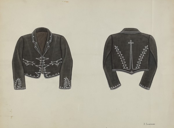 Man's Bolero, c. 1936.