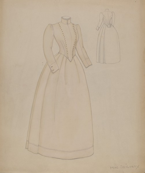 Dress, c. 1936.