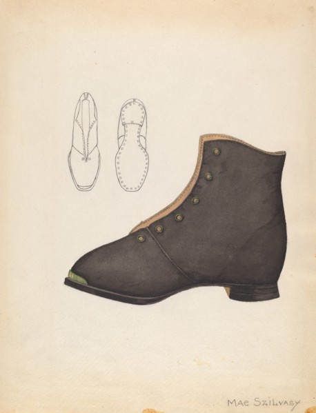 Child's Shoe, c. 1937.