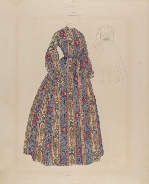 Dress, c. 1937.