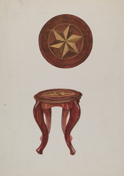 Round Stool, 1936.