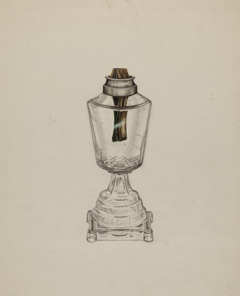 Lamp, c. 1940.