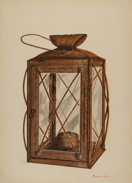 Farm Lantern, c. 1940.
