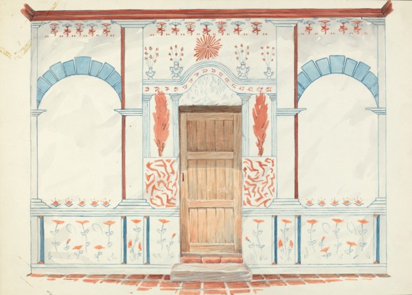 Restoration Drawing, 1935/1942.