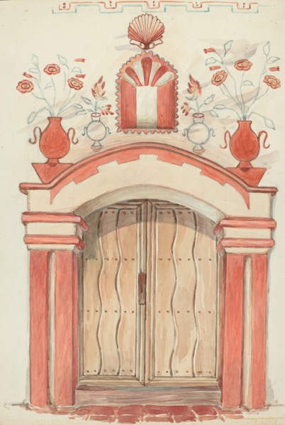 Main Doorway and Arch, 1935/1942.