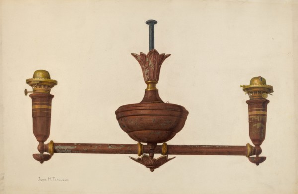 Chandelier, c. 1941.