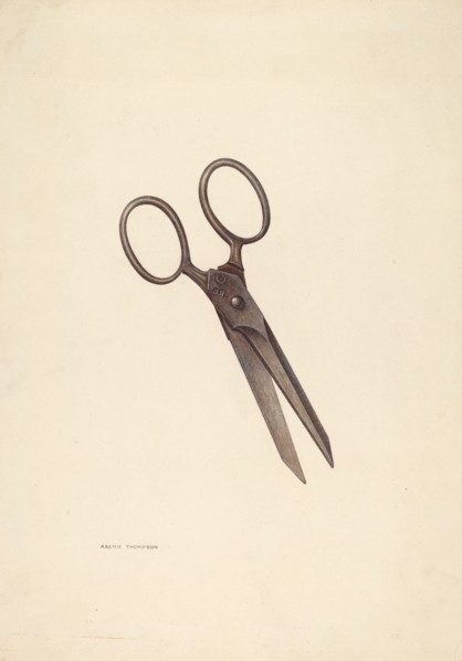 Bishop Hill: Small Scissors, c. 1939.