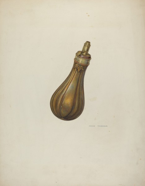 Powder Flask, 1941.