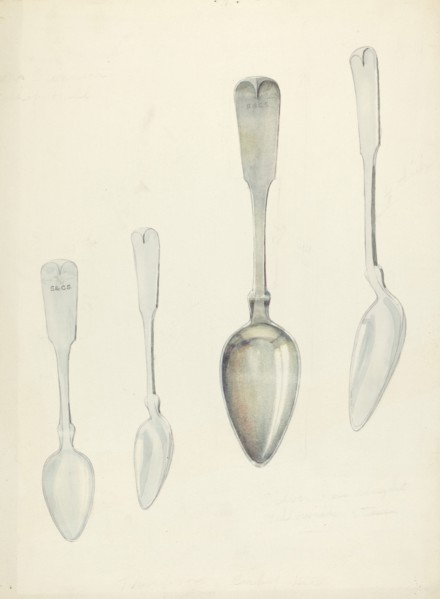 Bishop Hill: Small Spoon, c. 1939.