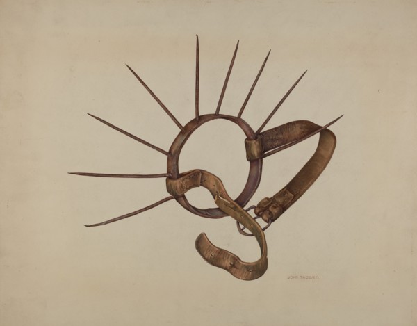 Nose Piece (For Weaning Calf), c. 1938.