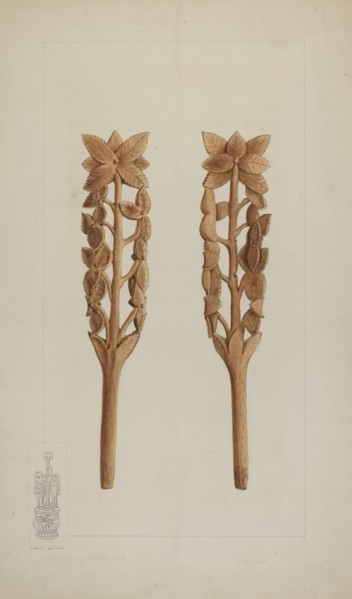 Wood Carving, 1935/1942.