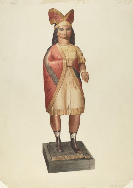 Cigar Store Indian, 1938.