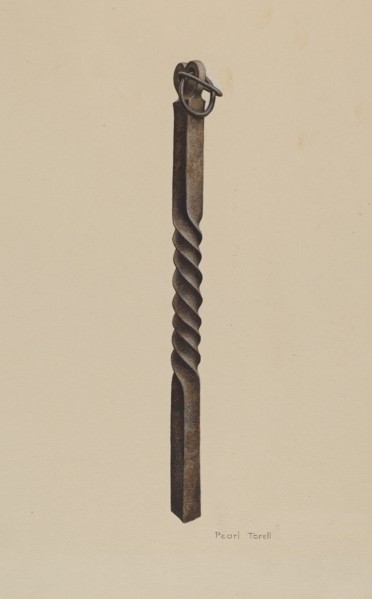 Hitching Post, c. 1936.