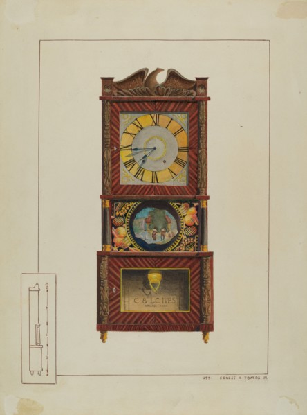 Mantle Clock, c. 1938.