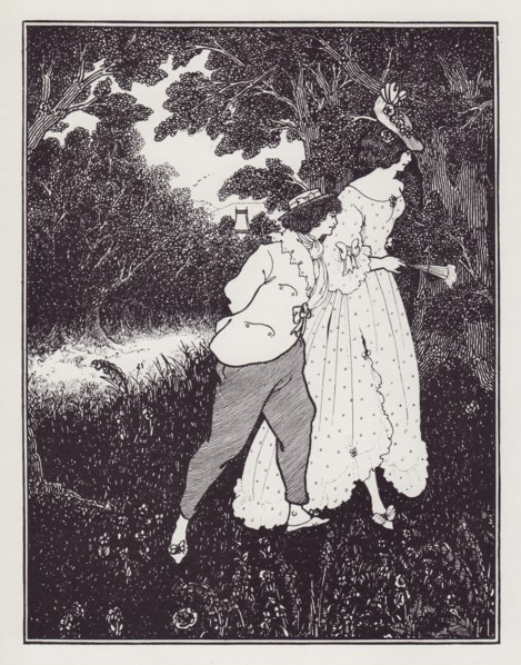 The Three Musicians, 1895. Creator: Aubrey Beardsley.
