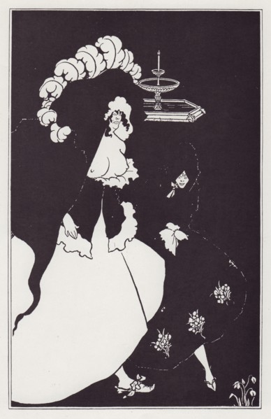 Messalina, 1895. Creator: Aubrey Beardsley.