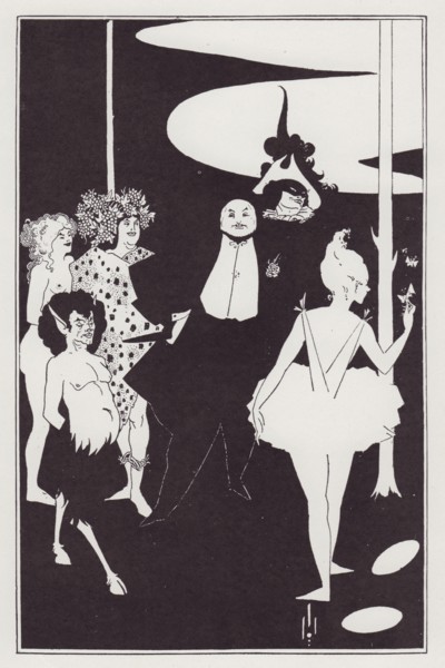 Frontispiece to "Plays" by John Davidson, 1893. Creator: Aubrey Beardsley.